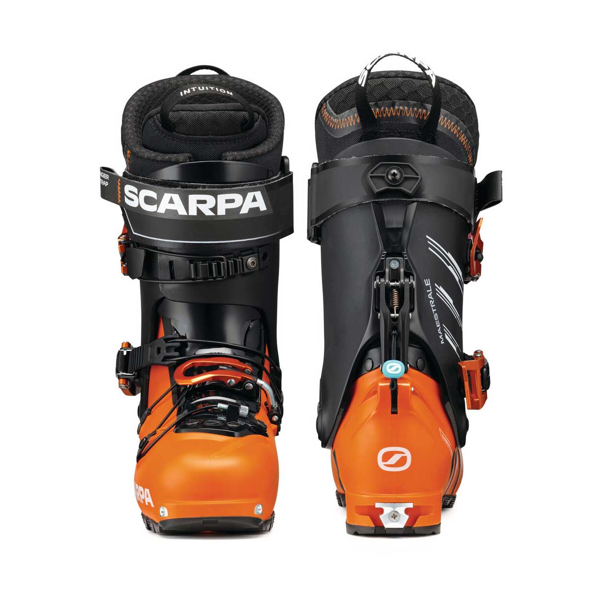 Scarpa Maestrale Boot in Orange and Black